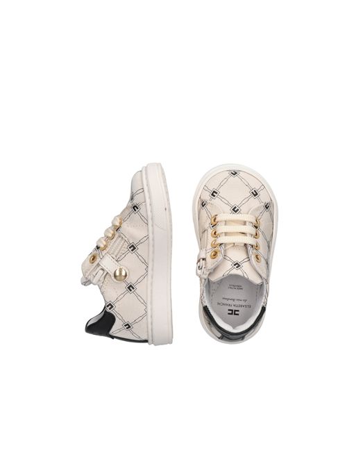 Sneakers, bambina, logate. ELISABETTA FRANCHI | F1A9 E0223 1734A257